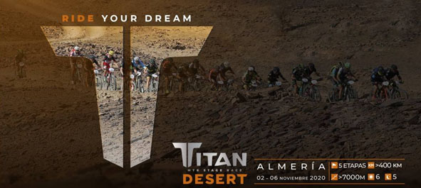 titan desert 2020 etapas cartel